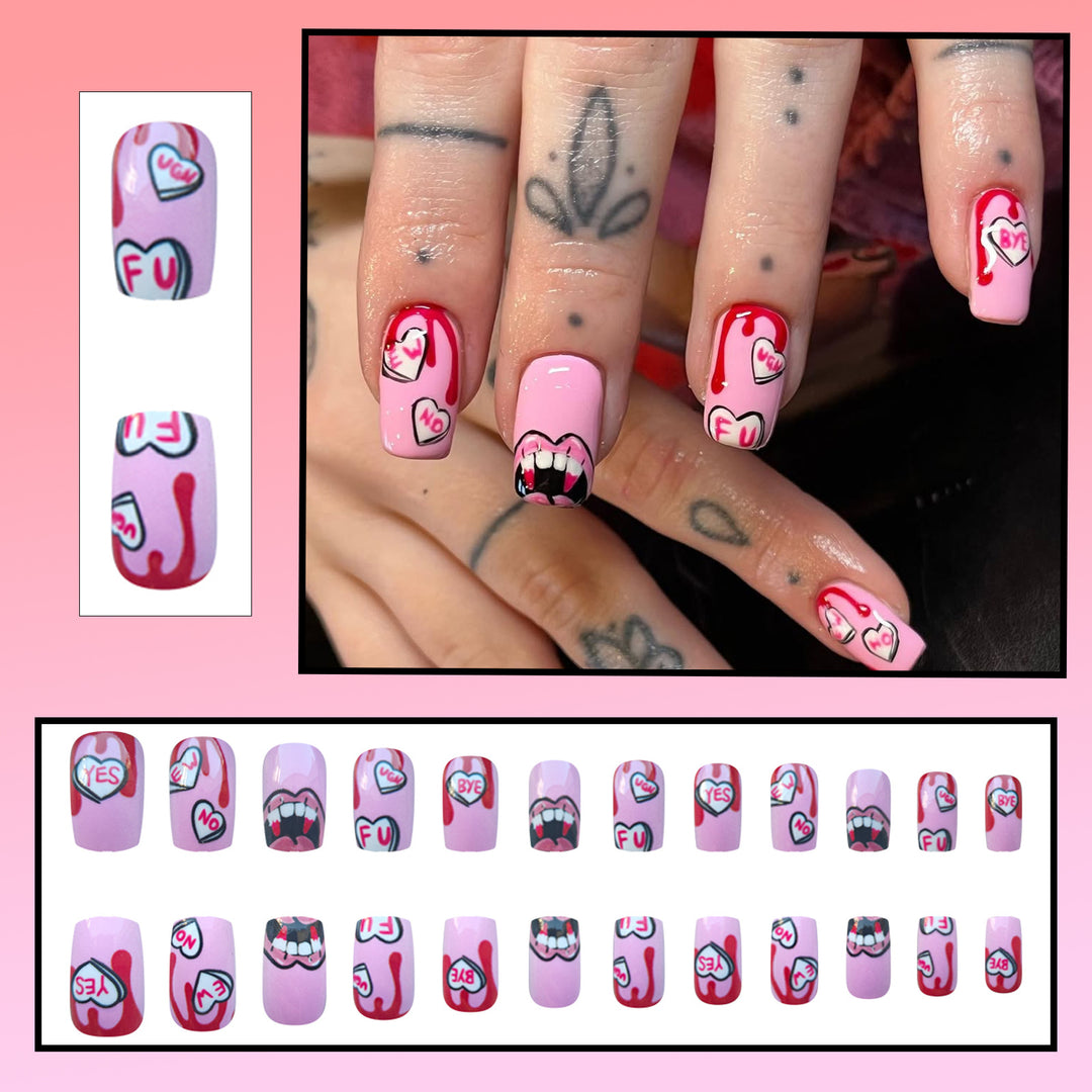 Künstlerische Nagelkunst