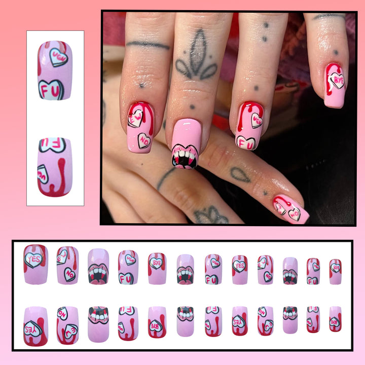 Künstlerische Nagelkunst