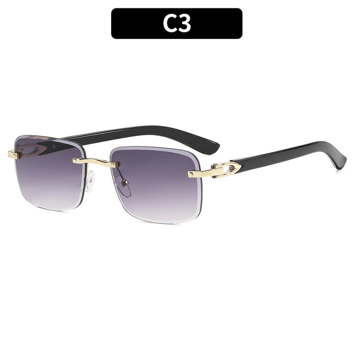 Premiume Quadratische Rahmen Sonnenbrille