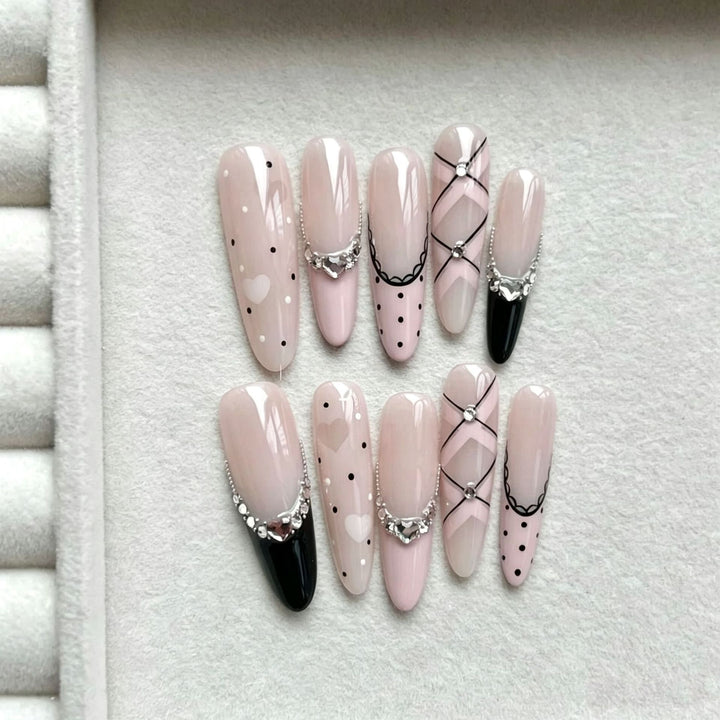 Künstlerische Designer Nagelkunst Verlängerungen