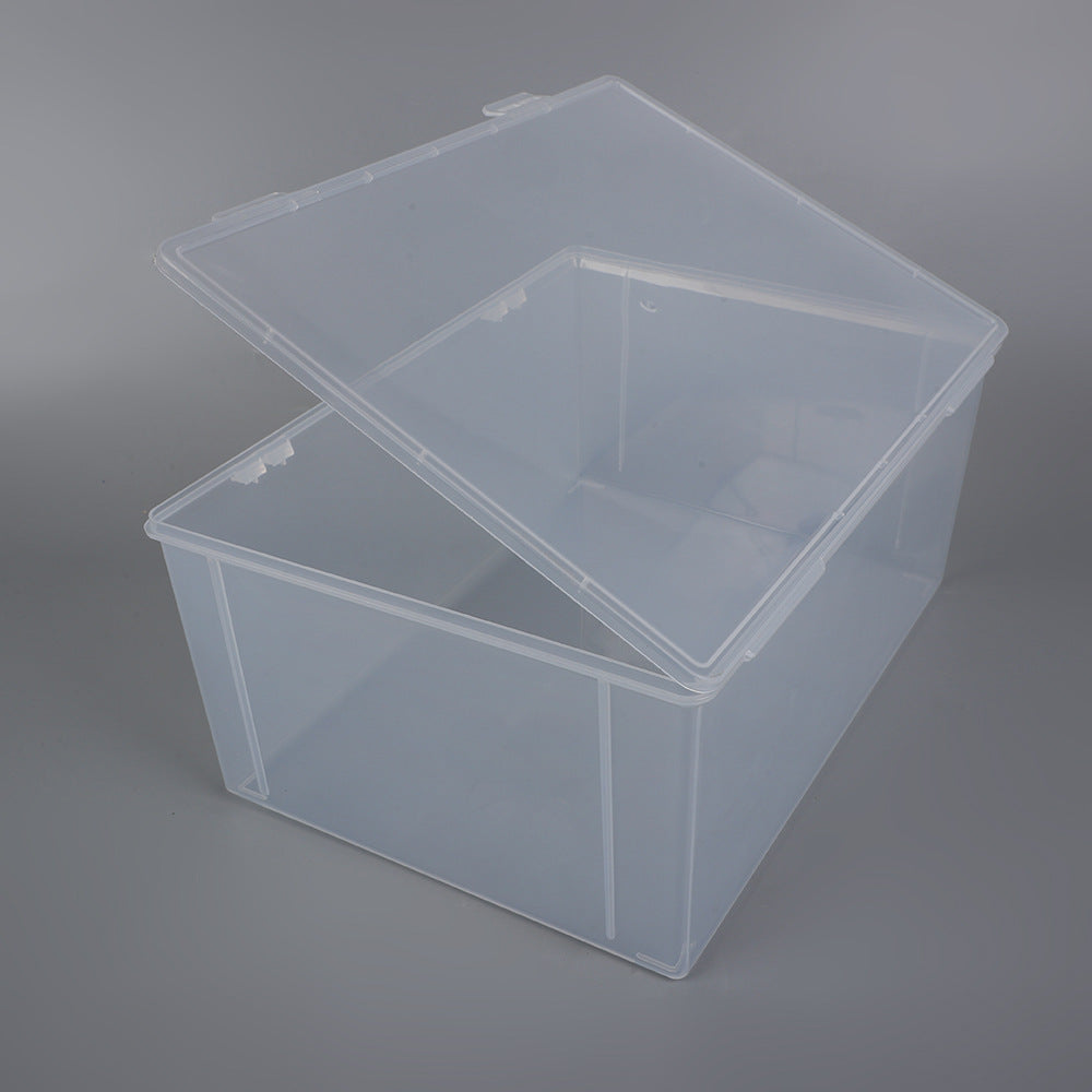 Klare Kunststoffspeicherbox Karnz