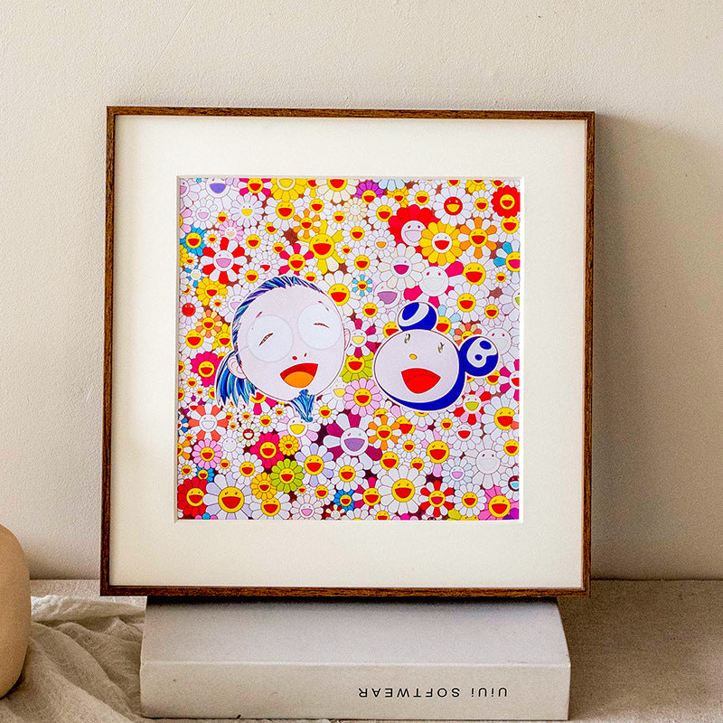 Zeitgenössischer gerahmter Kunstdruck
