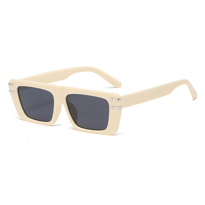 Modische eckige Sonnenbrille