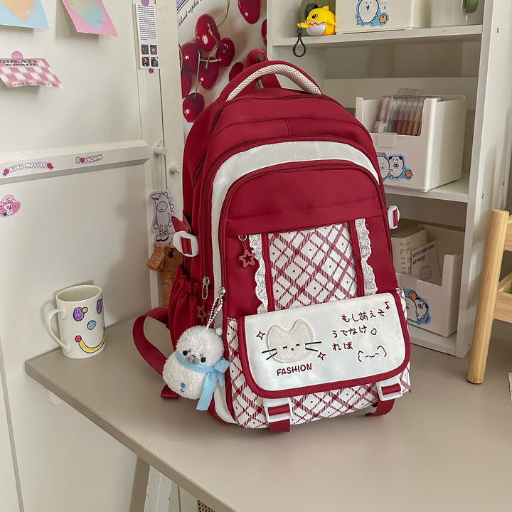 Verspielter Grafikdesign-Rucksack Karnz