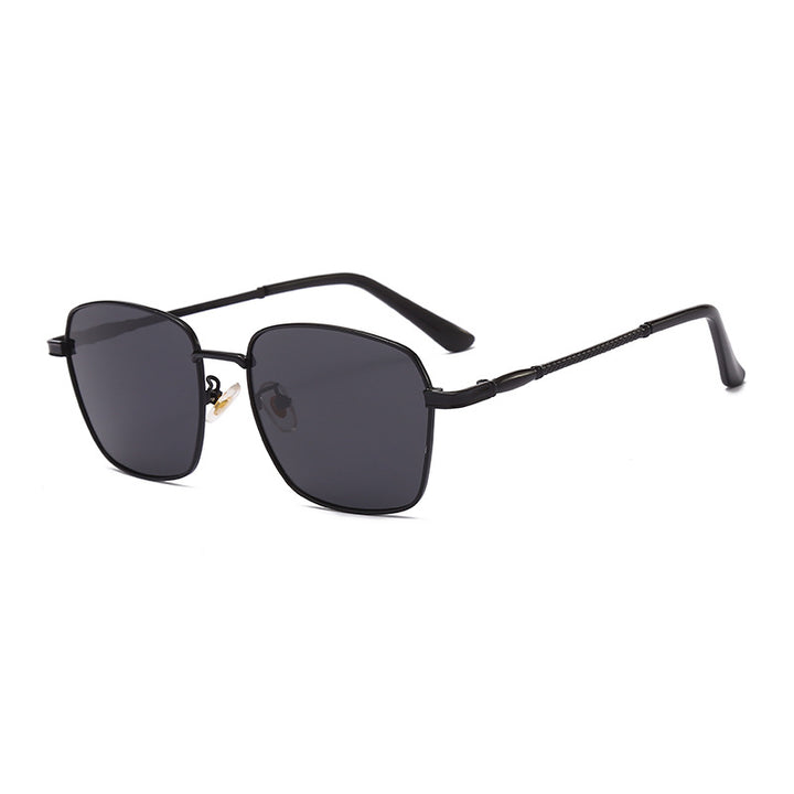 Herren Quadratische Designer-Sonnenbrille mit hochgradigem UV-Schutz Karnz