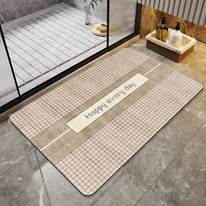 Stylish Modern Badezimmermatte Karnz