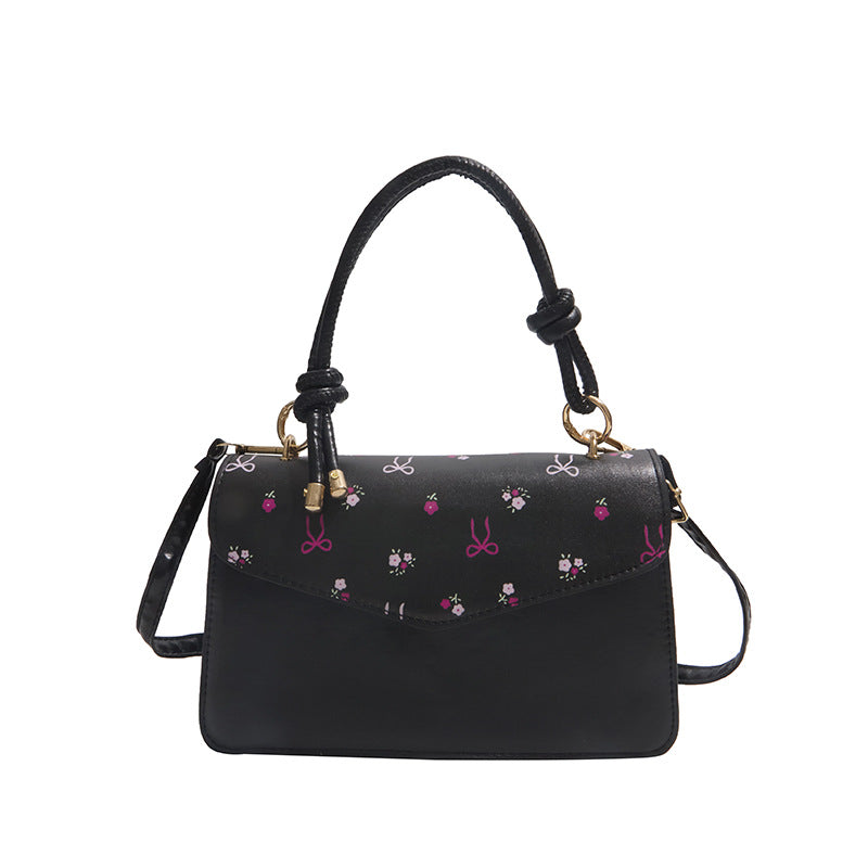 WoChic Blumenmuster Handtasche Karnz