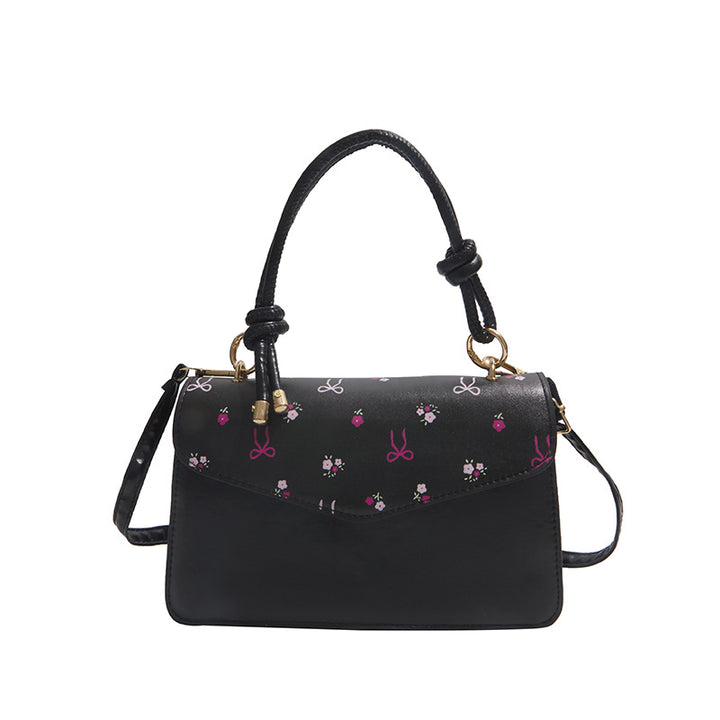 WoChic Blumenmuster Handtasche Karnz