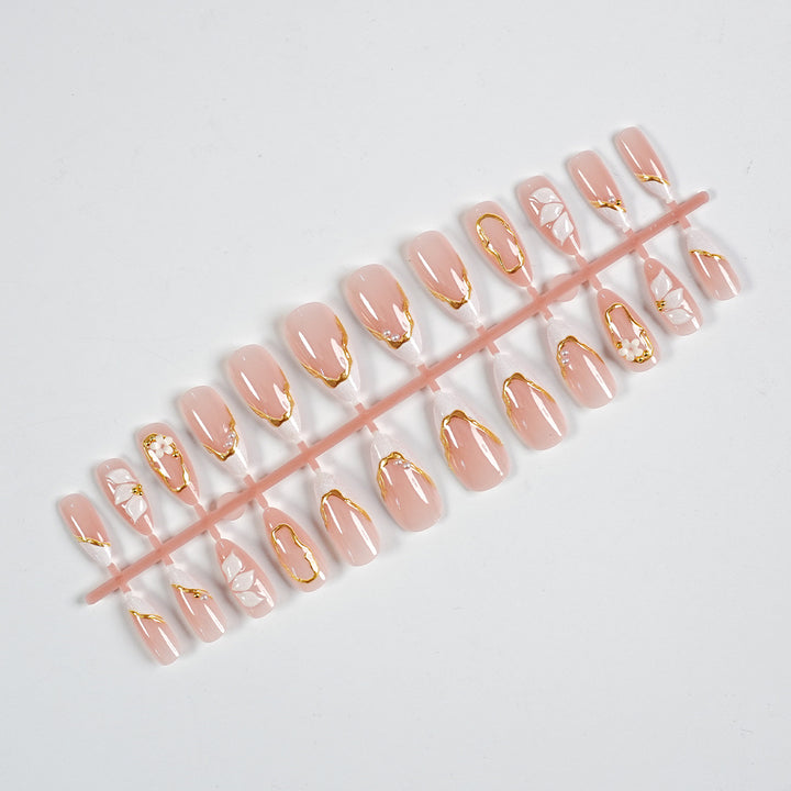 Premium Künstlerischer Press-On Nagel Set