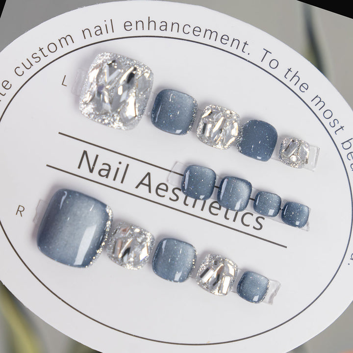 Rhinestone Dekorative Fußnagelkunst