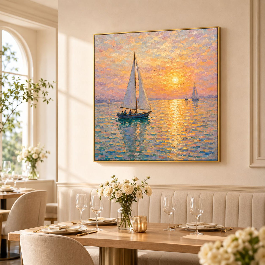 Seascape Acryl Leinwand Kunstwerk