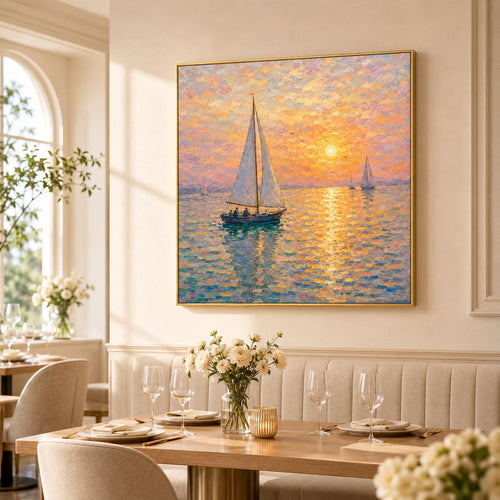 Seascape Acryl Leinwand Kunstwerk