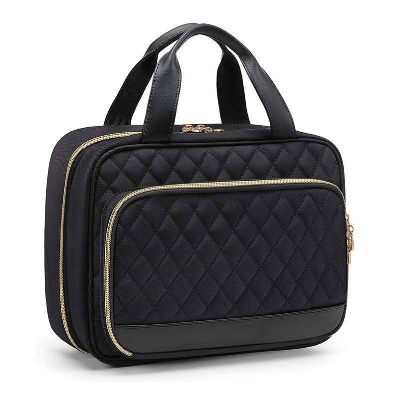 Gepolsterte Kosmetik-Organizer Tasche mit Strukturierter Außenseite Karnz