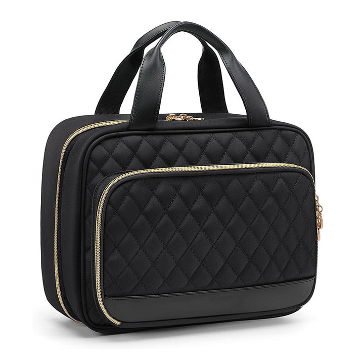 Gepolsterte Kosmetik-Organizer Tasche mit Strukturierter Außenseite Karnz