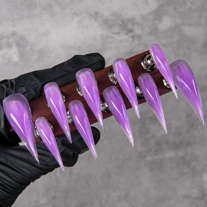 Premium dekorative Stiletto Press-On Nägel