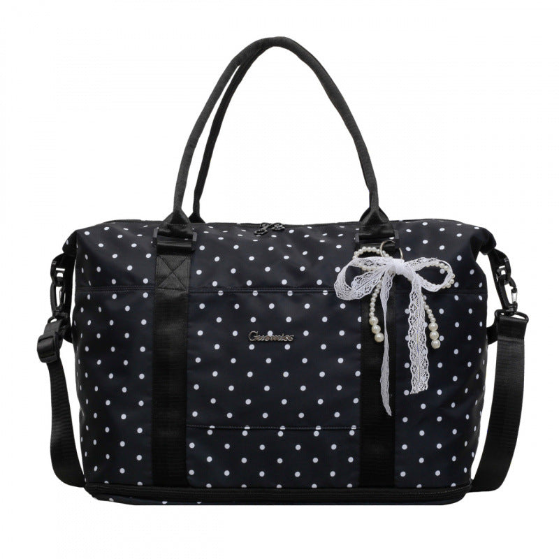 Chic Polka Dot Wochenend-Tasche Karnz