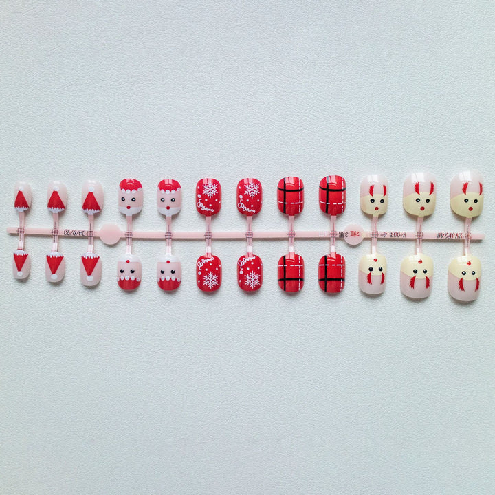 Festliches, urlaubsbezogenes Nagelkunst-Set