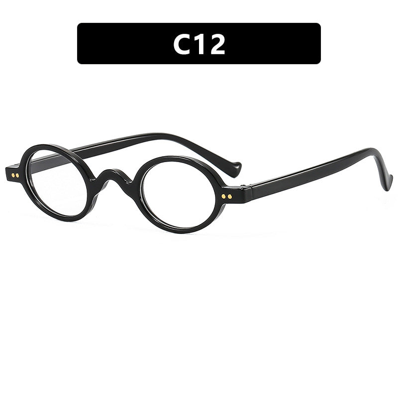 Damen runde Sonnenbrille mit markantem Design und hochwertigem Kunststoffrahmen Karnz