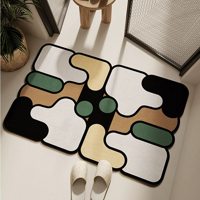 Abstrakter geometrischer Teppich