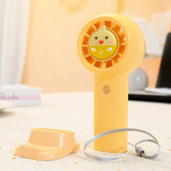 Damen Tragbarer USB Tischventilator mit platzsparendem Design und mehreren Geschwindigkeitsstufen Karnz