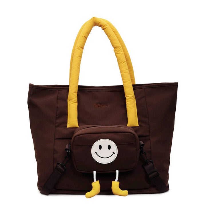 Stylische Mehrfachfach-Tote-Tasche
