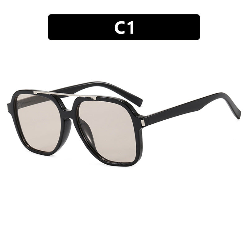 Damen quadratische Sonnenbrille mit schützendem UV-Filter und elegantem Rahmen Karnz