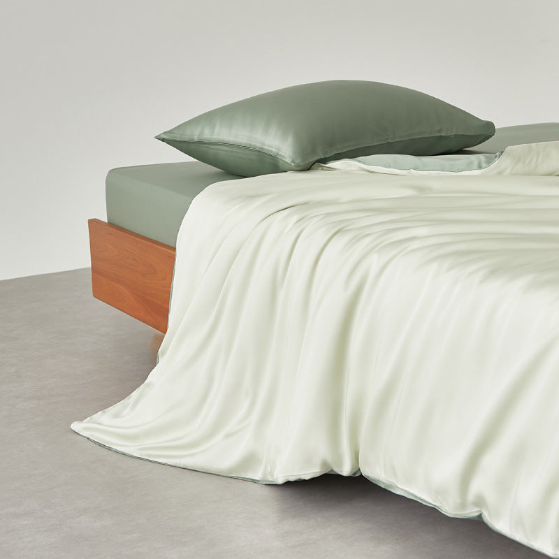 Luxuriöses Seiden-Bettwäsche-Set