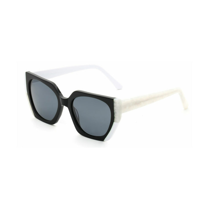 Damen Design-Sonnenbrille mit kantigem Rahmen und polarisierten Gläsern Karnz