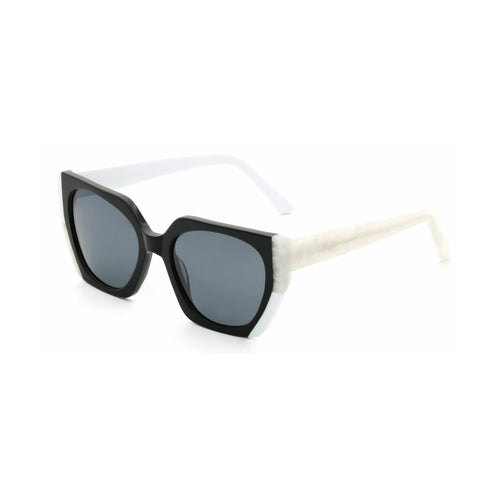 Damen Design-Sonnenbrille mit kantigem Rahmen und polarisierten Gläsern Karnz