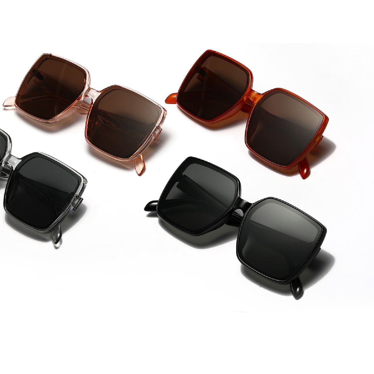 Damen modische quadratische Sonnenbrille Karnz