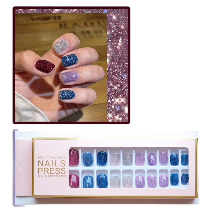 Glitzernde Press-On Nagel Kollektion Karnz