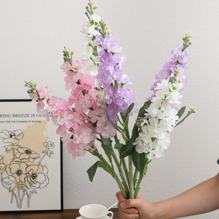Künstlicher Orchideenstrauß mit realistischen Blüten Karnz