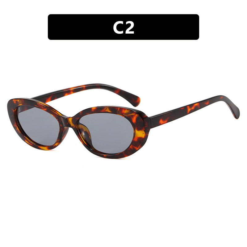 Damen modische Cat-Eye Sonnenbrille mit UV-Schutz und elegantem Rahmen Karnz
