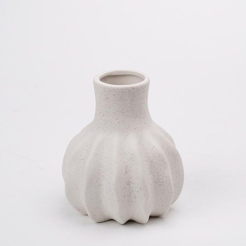 Strukturierte Keramische Dekorative Vase