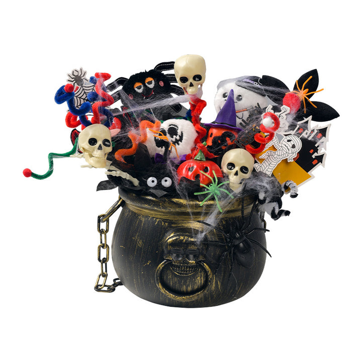 Halloween-Themen dekorative Kessel Tischmitte Karnz