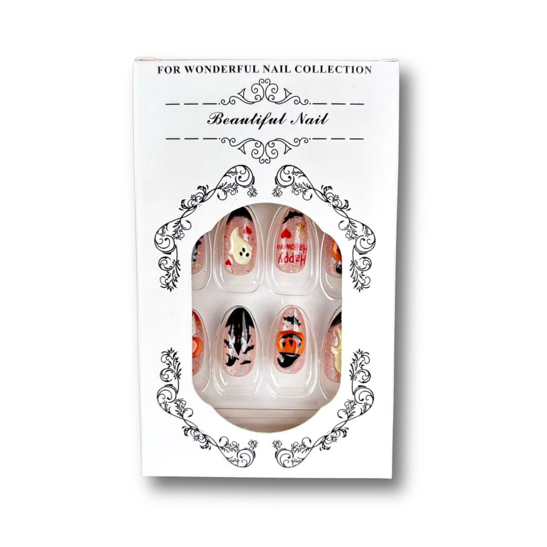 Kreatives, Halloween-Themen-Widder-Nagelkunst-Set