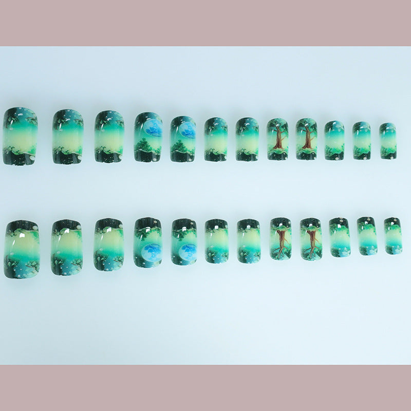 Natur-inspirierten Nagelkunst Karnz
