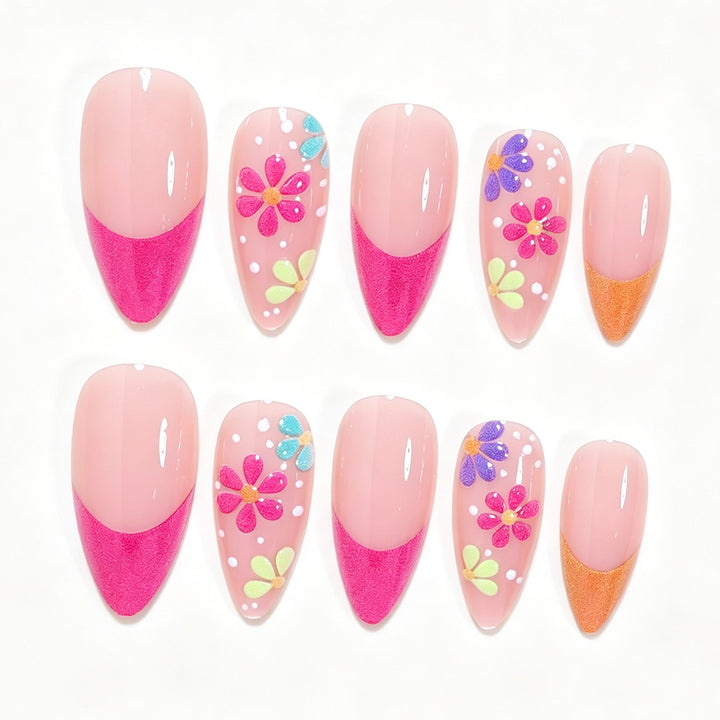 Floral Design Nail Art Kit Karnz