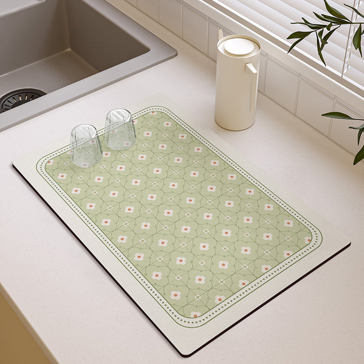 Absorbierende Küchen-Trocknermatte