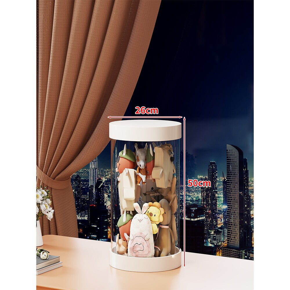 Hohe klare Acryl-Plüschspielzeug-Display-Turm-Organizer
