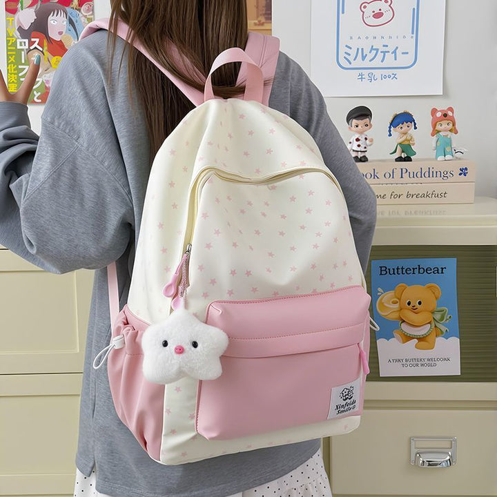 Lässiger Stern Druck Rucksack
