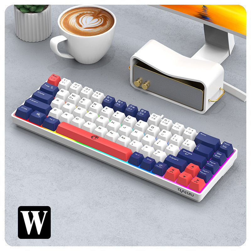 Kompakte drahtlose mechanische Tastatur Karnz