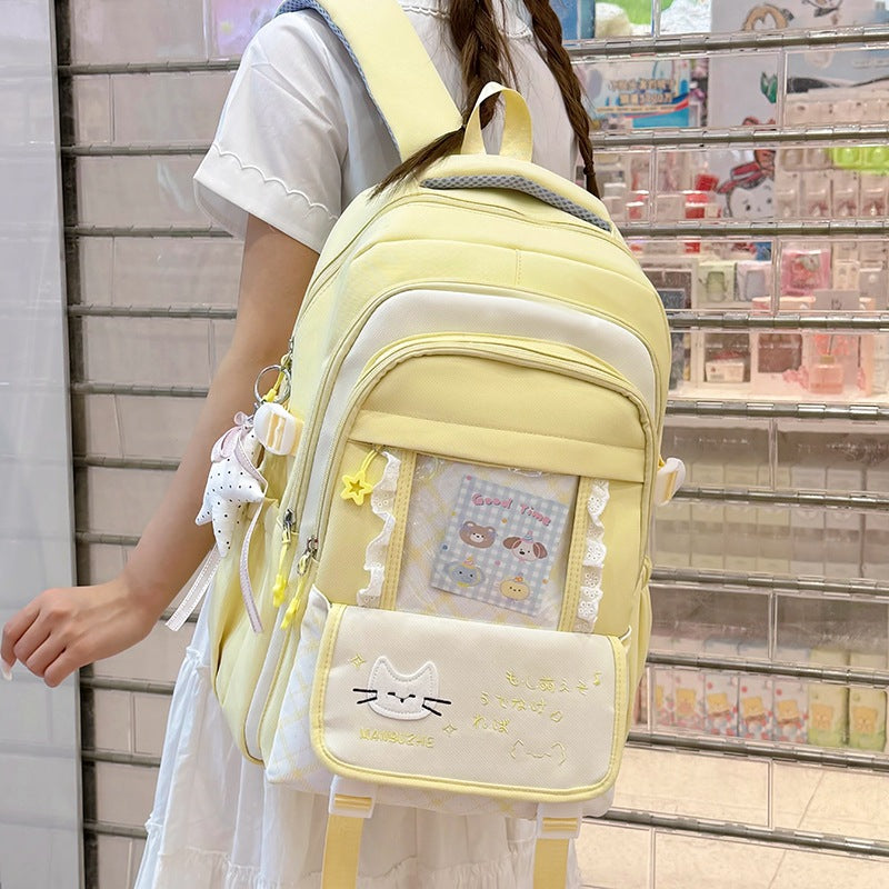 Stylische Grafische Rucksack Karnz