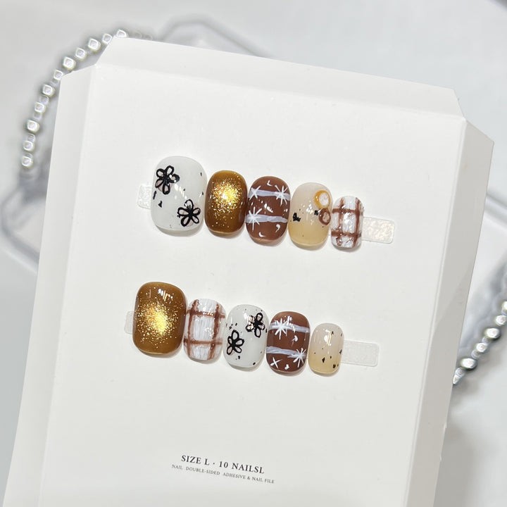 Kreatives Press-On Nagelkunst Set 1790734389