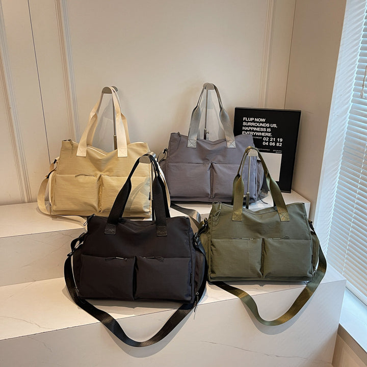 Multi-Pocket Wochenende Reise Duffel Tasche Karnz