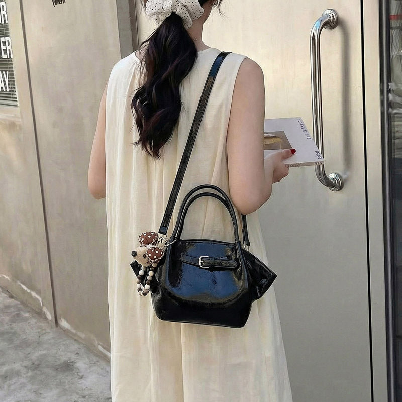 Chic Schleife Akzent Handtasche Karnz