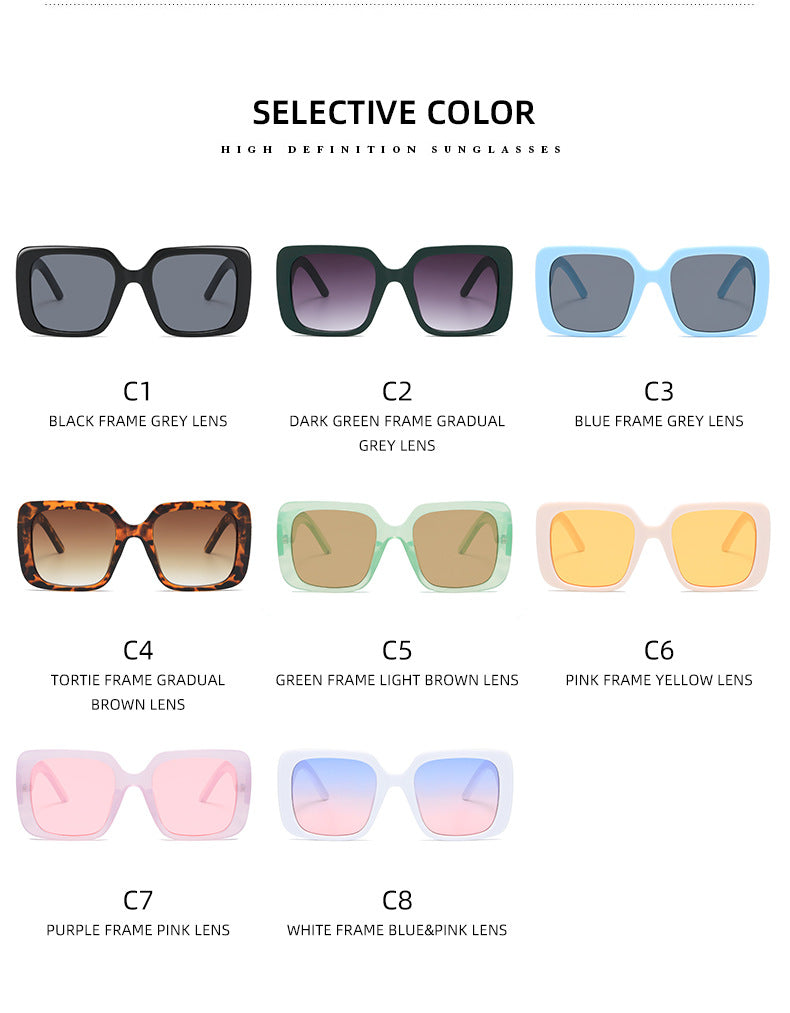 Damen modische Sonnenbrille Karnz