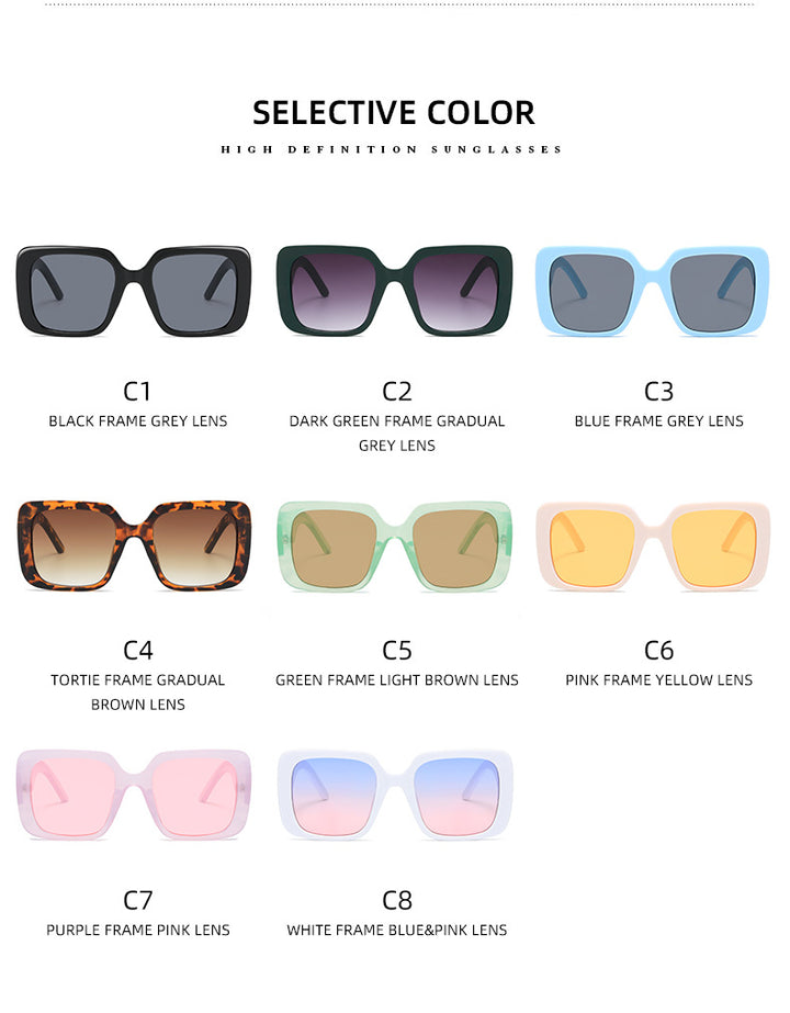 Damen modische Sonnenbrille Karnz