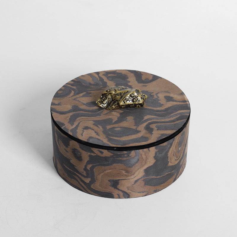 Dekorative Holzaufbewahrungsbox