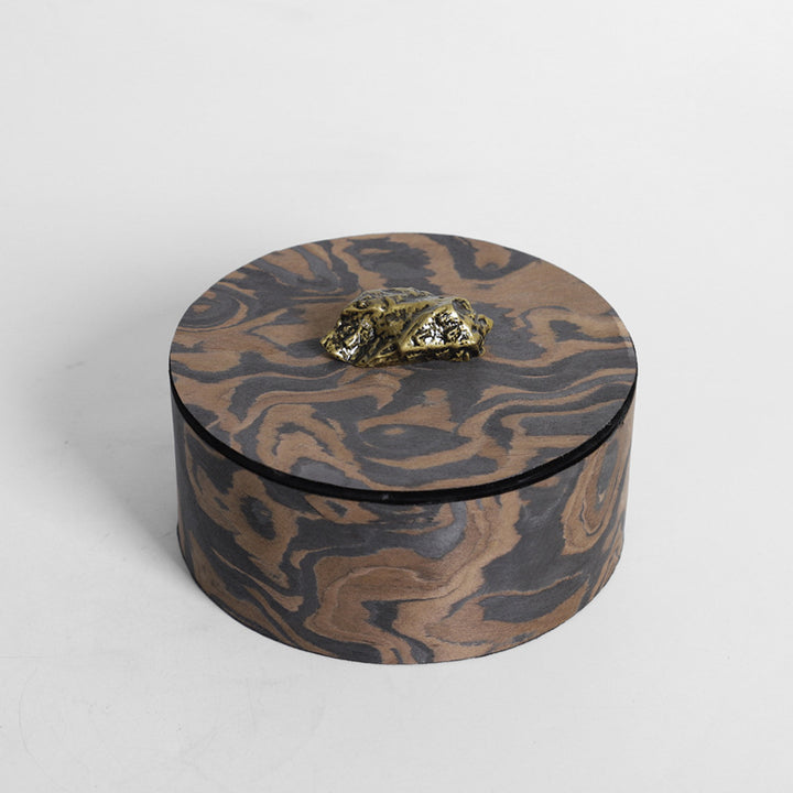 Dekorative Holzaufbewahrungsbox